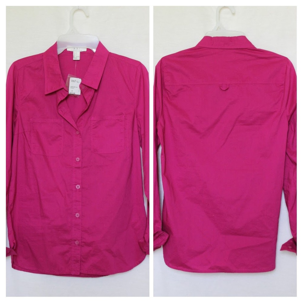 Magenta Dress Shirt